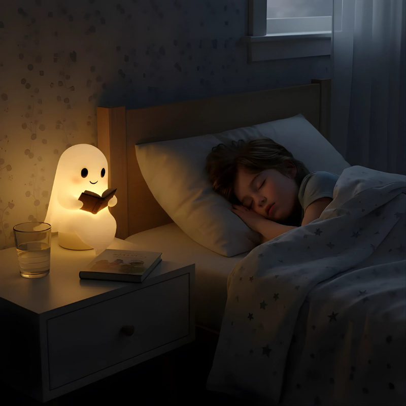 Night Ghost – Die süße Geisterlampe, die Wärme und Licht bringt