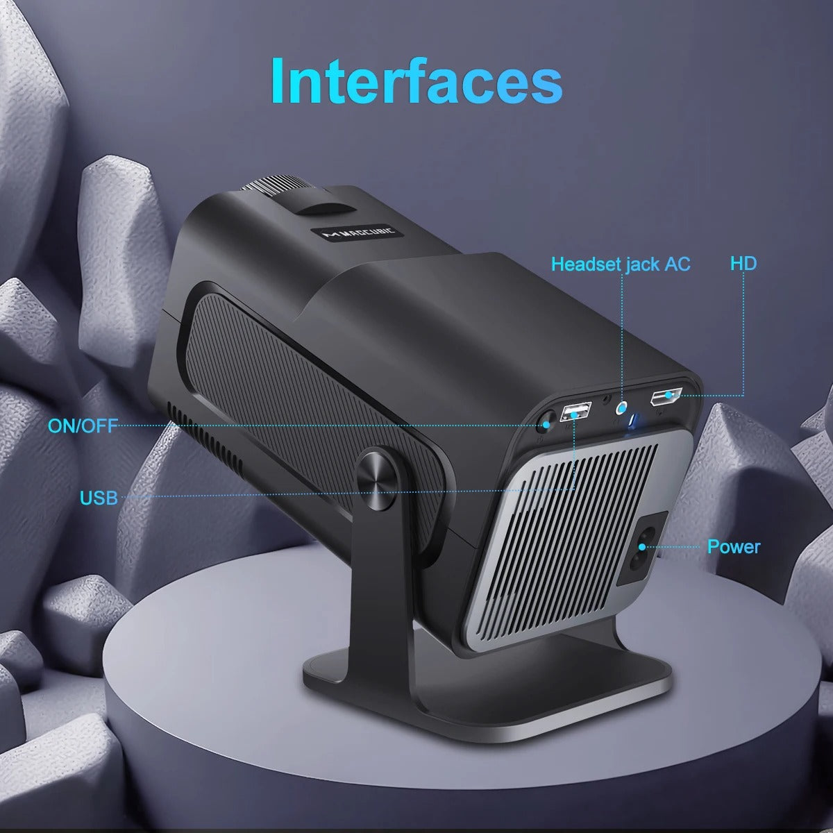 ProVisualize HY500 - Smart 4K-Projektor