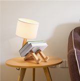 Woodie| Kreative Tischlampe aus Holz