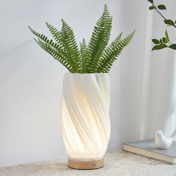 Nordic Glow 3D Tafellamp – Voor Stijlvolle en Duurzame Verlichting