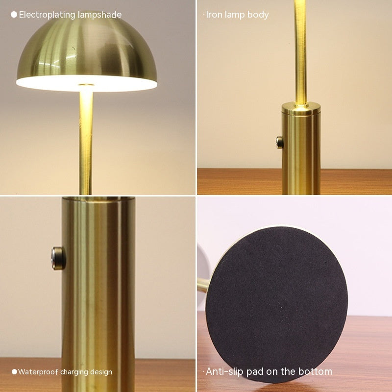 Draagbare Antiek LED Tafellamp