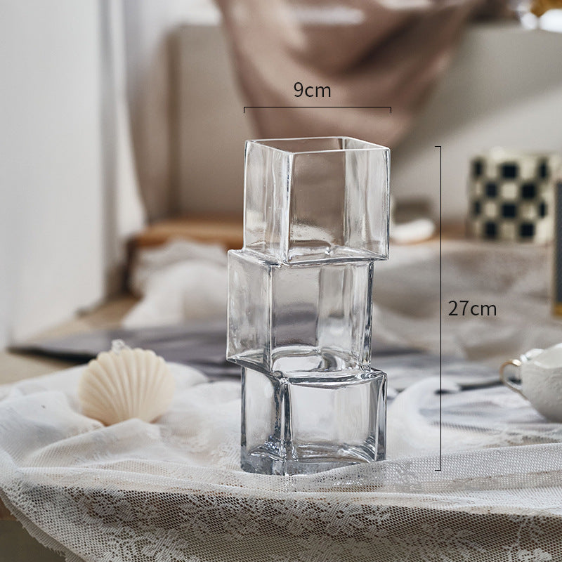 Luxuriöse handgefertigte unregelmäßige Glasvase – Modernes und einzigartiges Design