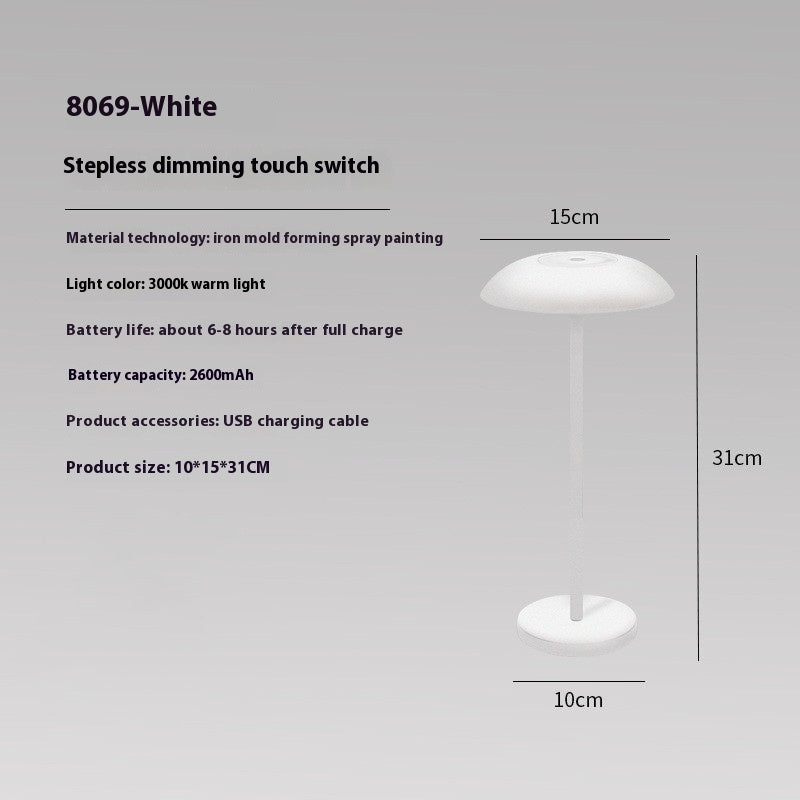 Dimming Touch Atmosphere Lamp – Wiederaufladbares und dimmbares Stimmungslicht