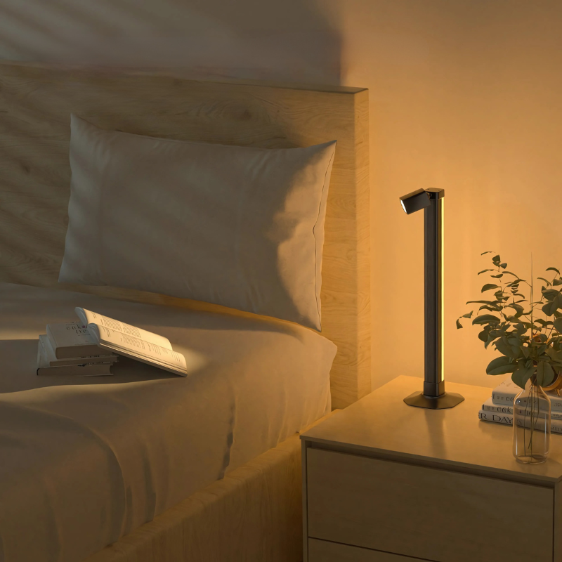 Intelligente Tafellamp met Oogbescherming – Sfeervolle Verlichting en Slimme Functionaliteit