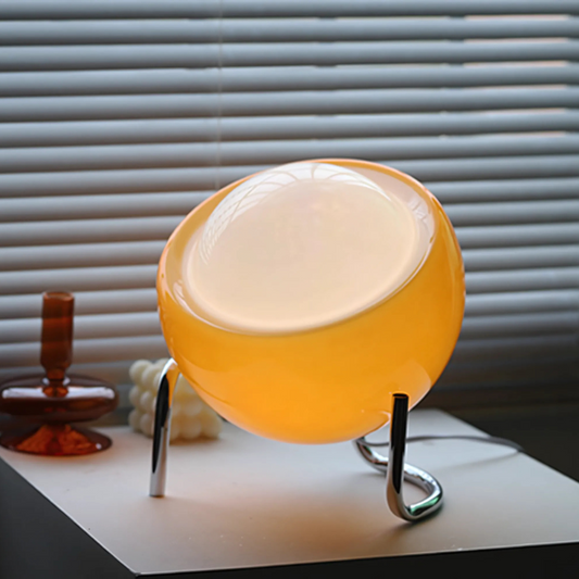 Japanische Bauhaus Antike Tischlampe