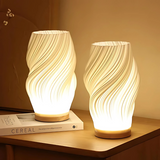 Nordic Glow 3D Tafellamp – Voor Stijlvolle en Duurzame Verlichting