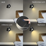 USB Oplaadbare LED Wandlamp - Compact Design