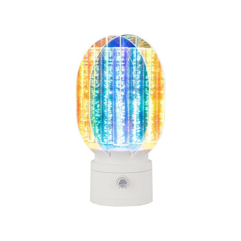 360° dimmbare LED-Nachtlampe mit kabelloser Aufladung – stimmungsvolle Beleuchtung und Drehung