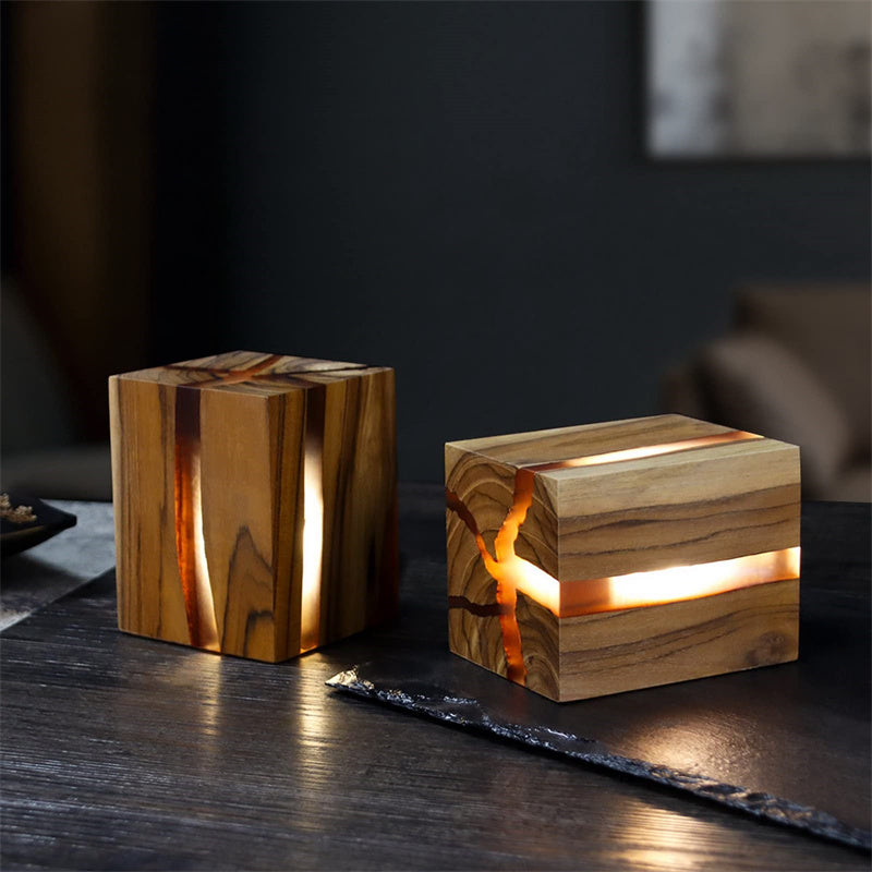 Woodbox| Table lamp